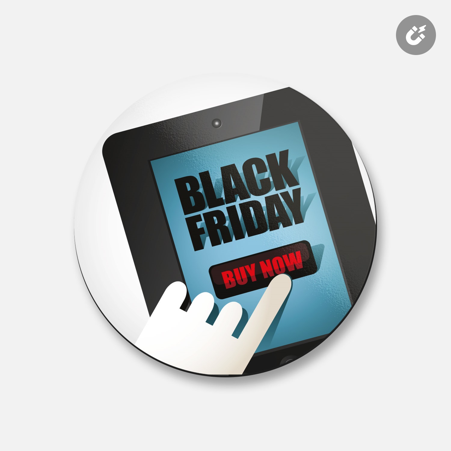 Black Friday Tablet | 4'' X 4'' Decorative Magnet | eBay